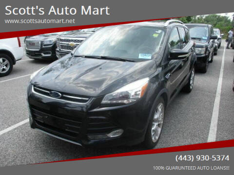 2014 Ford Escape for sale at Scott's Auto Mart in Dundalk MD