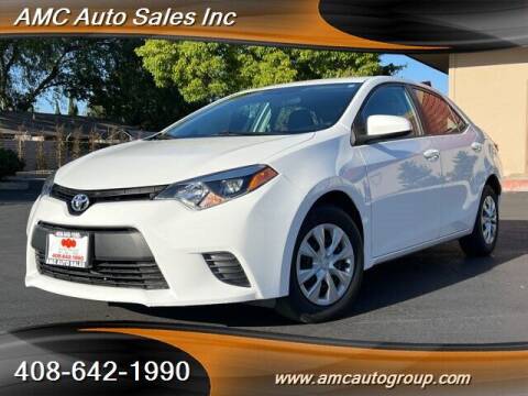 2014 Toyota Corolla for sale at AMC Auto Sales Inc in San Jose CA