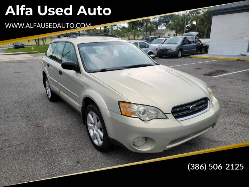 2006 Subaru Outback for sale at Alfa Used Auto in Holly Hill FL
