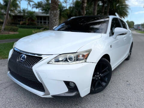 2015 Lexus CT 200h for sale at SOUTH FLORIDA AUTO in Hollywood FL