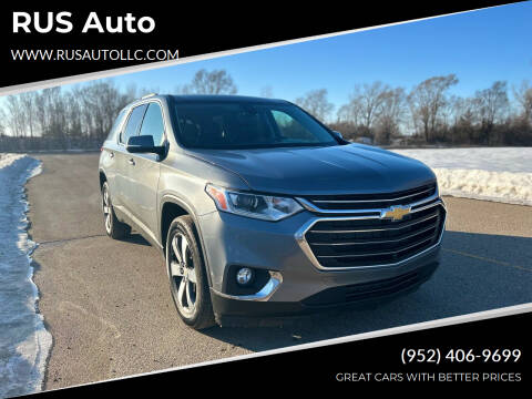 2021 Chevrolet Traverse for sale at RUS Auto in Shakopee MN
