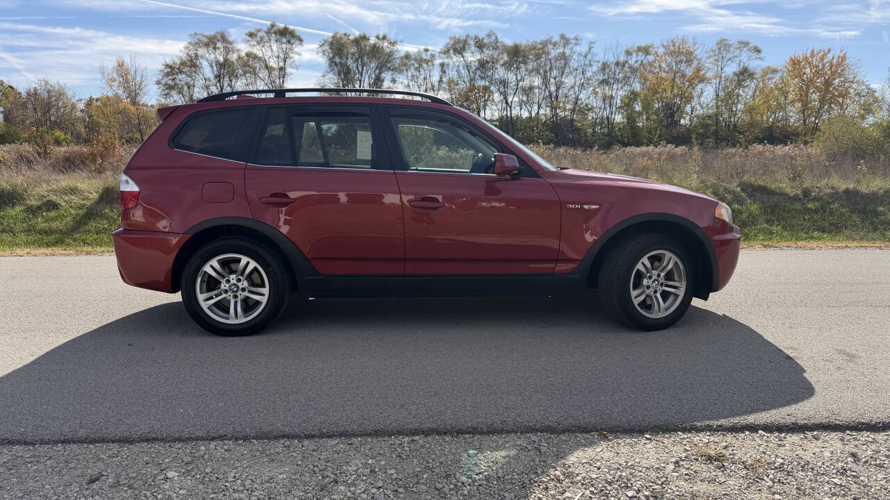 Red 2006 BMW X3 3.0i AWD 3.0i 4dr SUV 2