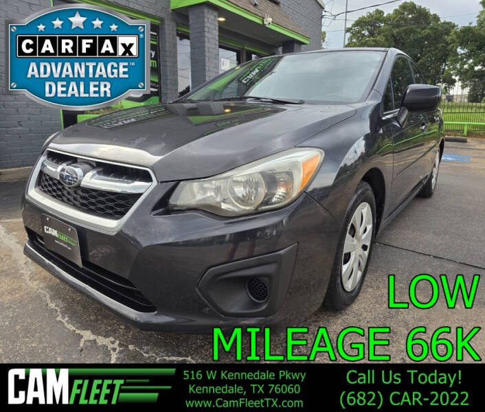 2013 Subaru Impreza for sale at Camfleet in Kennedale TX