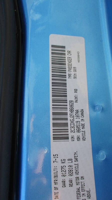 2015 Dodge Charger R/T Scat Pack