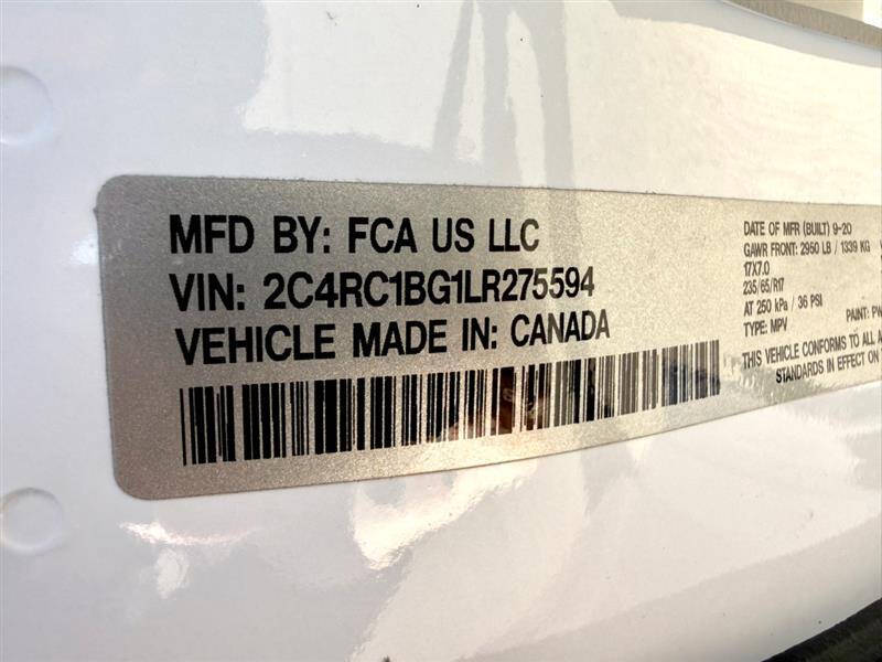 2020 Chrysler Pacifica Touring L