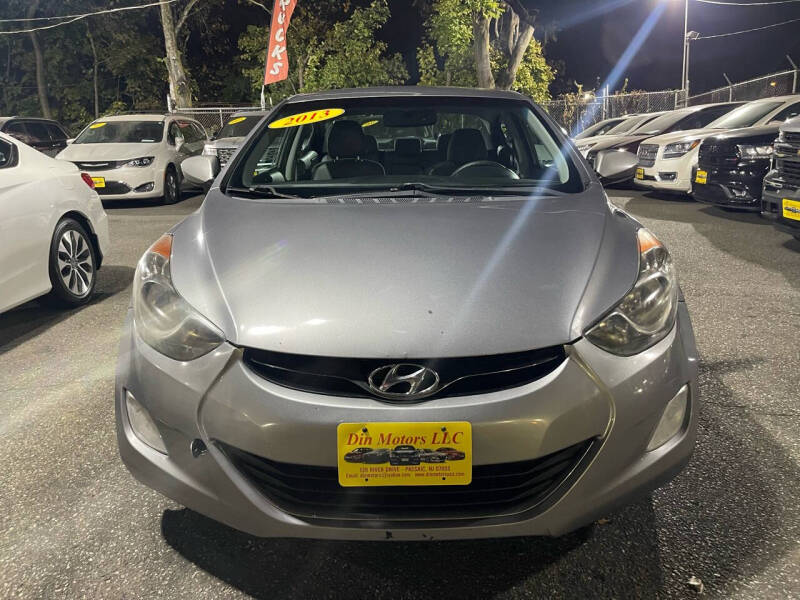 Used 2013 Hyundai Elantra GLS with VIN KMHDH4AE0DU675028 for sale in Passaic, NJ