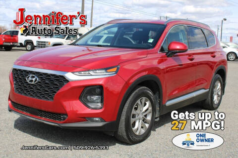 2019 Hyundai Santa Fe for sale at Jennifer's Auto Sales in Spokane Valley WA