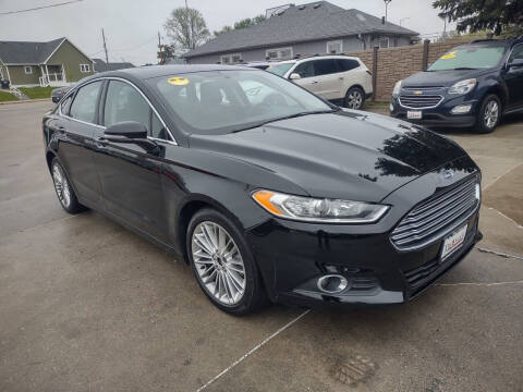 2016 Ford Fusion for sale at Triangle Auto Sales in Omaha NE