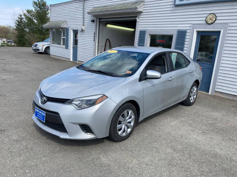 2015 Toyota Corolla for sale at CLARKS AUTO SALES INC in Houlton ME