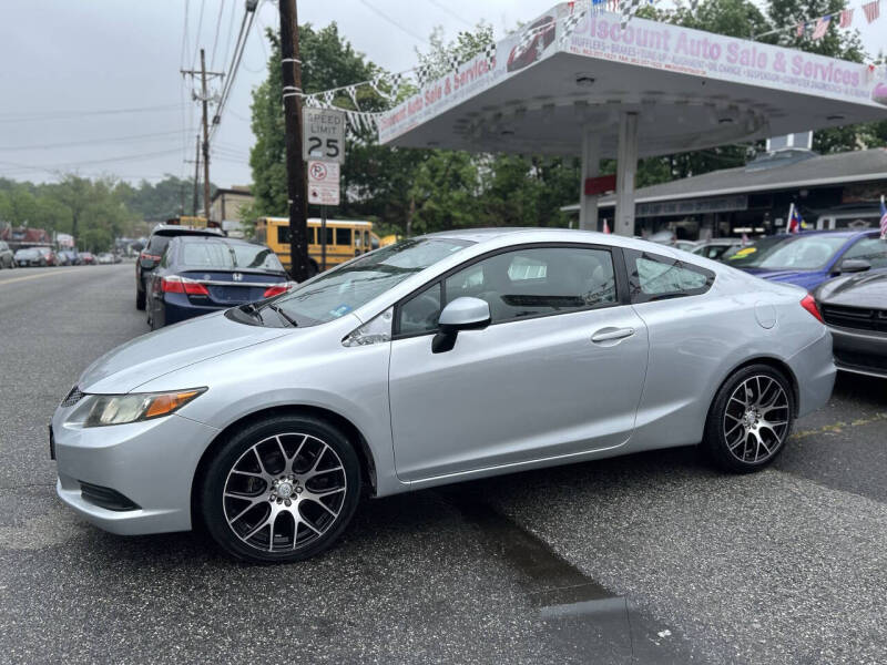 Used 2012 Honda Civic LX with VIN 2HGFG3B55CH534922 for sale in Paterson, NJ