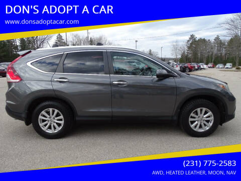 2014 Honda CR-V for sale at DON'S ADOPT A CAR in Cadillac MI