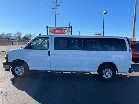 2018 Chevrolet Express for sale at MYLENBUSCH AUTO SOURCE in O'Fallon MO