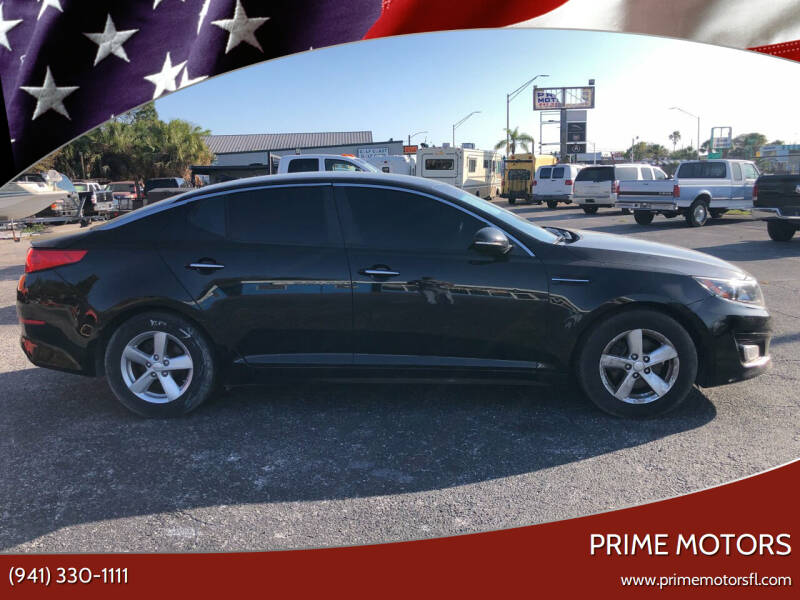 2015 Kia Optima for sale at Prime Motors in Sarasota FL