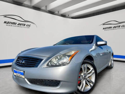 2010 Infiniti G37 Coupe for sale at Hatimi Auto LLC in Buda TX