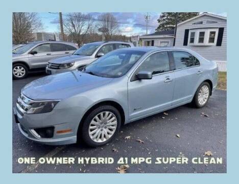 2010 Ford Fusion Hybrid for sale at BATTENKILL MOTORS in Greenwich NY