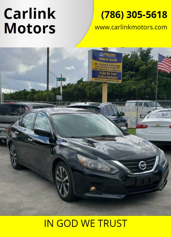 2016 Nissan Altima for sale at Carlink Motors in Miami FL