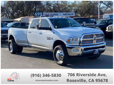 2014 RAM 3500 for sale at OT CARS AUTO SALES in Roseville CA