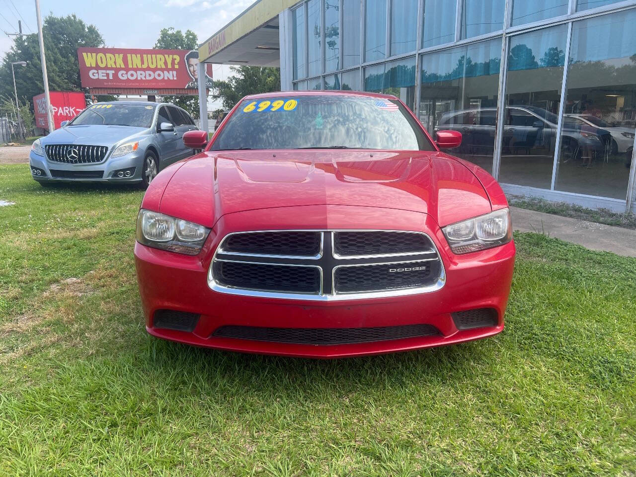 Red 2012 Dodge Charger SE SE 4dr Sedan 1