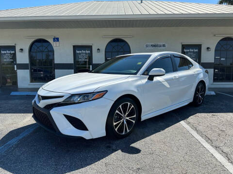 2018 Toyota Camry for sale at Supreme Motor Sports in North Fort Myers FL