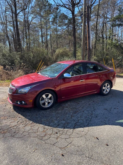 2013 Chevrolet Cruze for sale at Hanks Auto Sales in Coats, NC