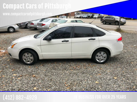 2010 Ford Focus for sale at Compact Cars of Pittsburgh in Pittsburgh PA