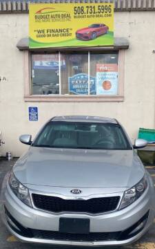 2013 Kia Optima for sale at Budget Auto Deal and More Services Inc in Worcester MA