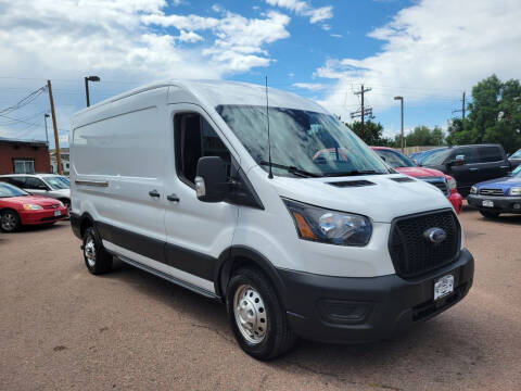 2021 Ford Transit for sale at BERKENKOTTER MOTORS in Brighton CO