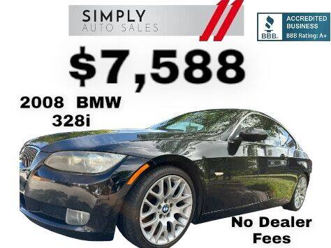 2008 BMW 3 Series for sale at Simply Auto Sales in Palm Beach Gardens FL