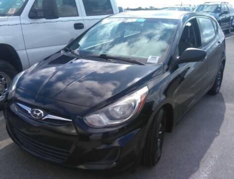 2014 Hyundai Accent for sale at TEXAS MOTOR CARS in Houston TX