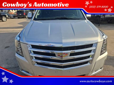 2020 Cadillac Escalade Luxury