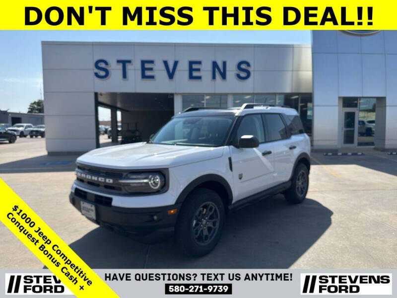 2024 Ford Bronco Sport for sale at STEVENS FORD in Enid OK