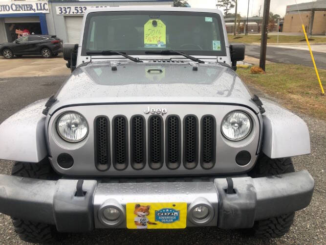 2016 Jeep Wrangler Unlimited Sahara