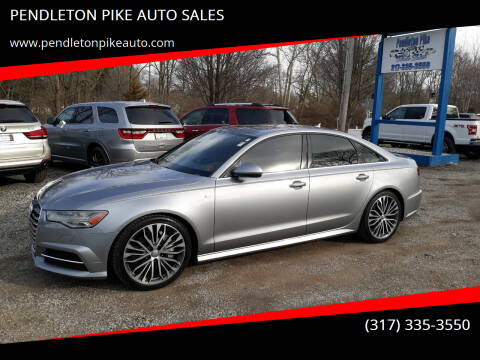 2016 Audi A6 for sale at PENDLETON PIKE AUTO SALES in Ingalls IN