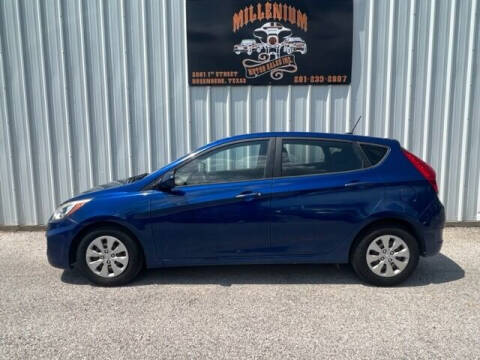 2016 Hyundai Accent for sale at MILLENIUM MOTOR SALES, INC. in Rosenberg TX