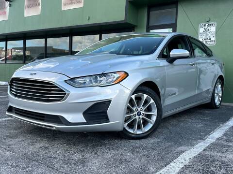 2019 Ford Fusion Hybrid for sale at KARZILLA MOTORS in Oakland Park FL