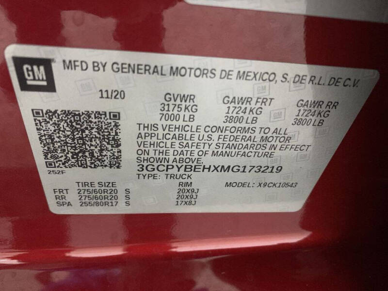 2021 Chevrolet Silverado 1500