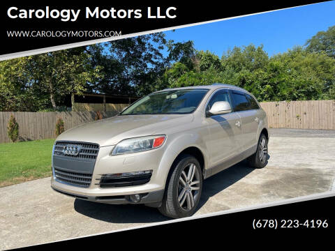 2008 Audi Q7 for sale at Carology Motors LLC in Marietta GA