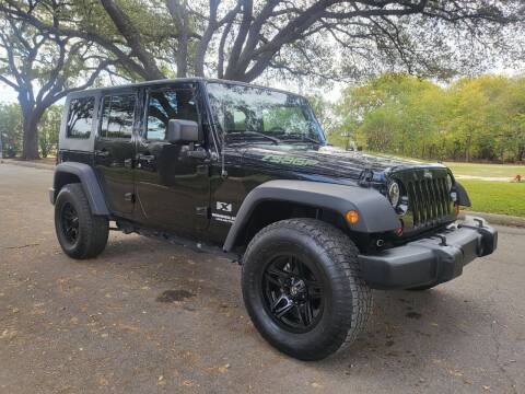 2009 Jeep Wrangler Unlimited for sale at Crypto Autos of Tx in San Antonio TX