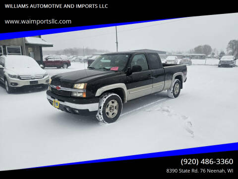 2005 Chevrolet Silverado 1500 for sale at WILLIAMS AUTOMOTIVE AND IMPORTS LLC in Neenah WI