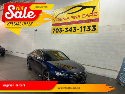 2018 Audi S4 for sale at Virginia Fine Cars in Chantilly VA