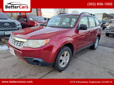 2011 Subaru Forester for sale at Better Cars in Englewood CO