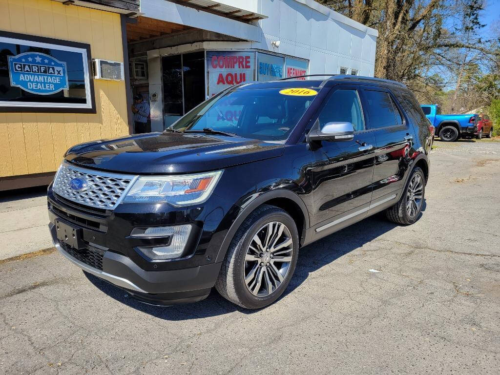 2016 Ford Explorer for sale at DAGO'S AUTO SALES LLC in Dalton, GA