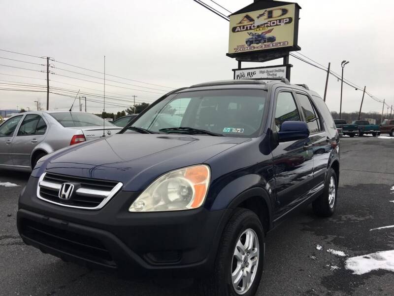 2002 Honda CR-V for sale at A & D Auto Group LLC in Carlisle PA