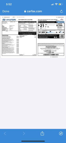 2019 Hyundai Santa Fe XL SE