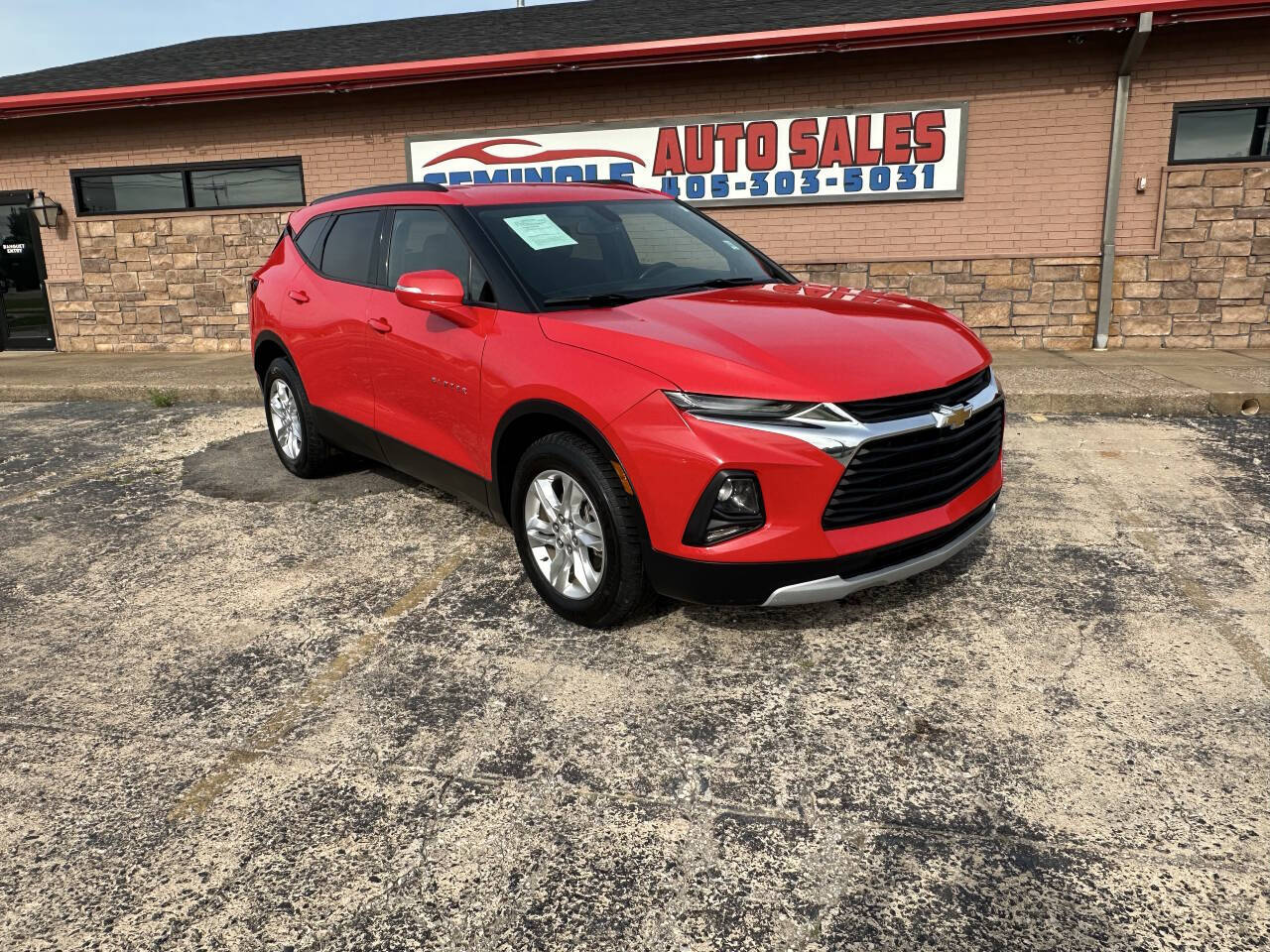 Red 2019 Chevrolet Blazer LT LT 4dr SUV w/2LT 2