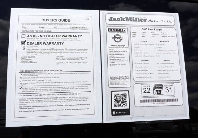 2015 Ford Escape SE