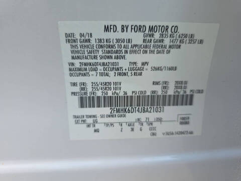2018 Ford Flex Limited