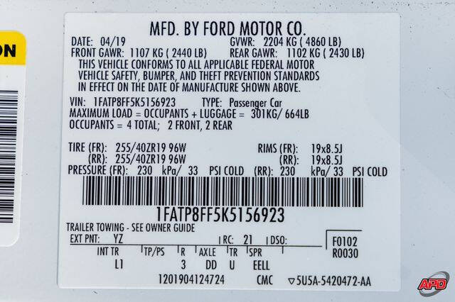 2019 Ford Mustang GT Premium