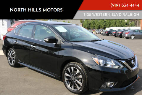 2017 Nissan Sentra for sale at NORTH HILLS MOTORS in Raleigh NC