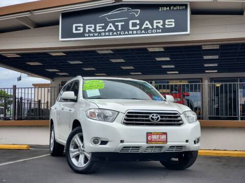 2008 Toyota Highlander for sale at Great Cars in Sacramento CA